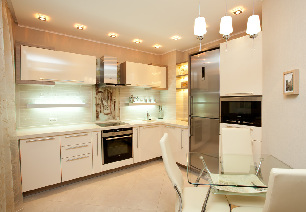 Обложка проекта: Кухня в квартире 90 кв. м. (Кемерово, 2014 год)