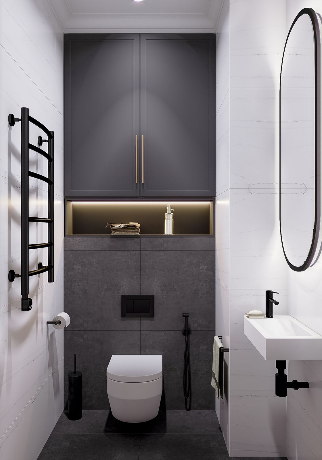 Светлая квартира в стиле неоклассика