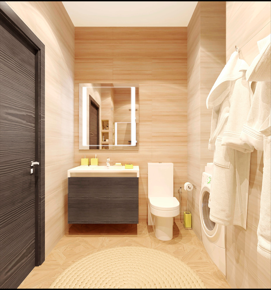 Дизайн-проект квартиры студии мкрн.Изумрудный (Балашиха)