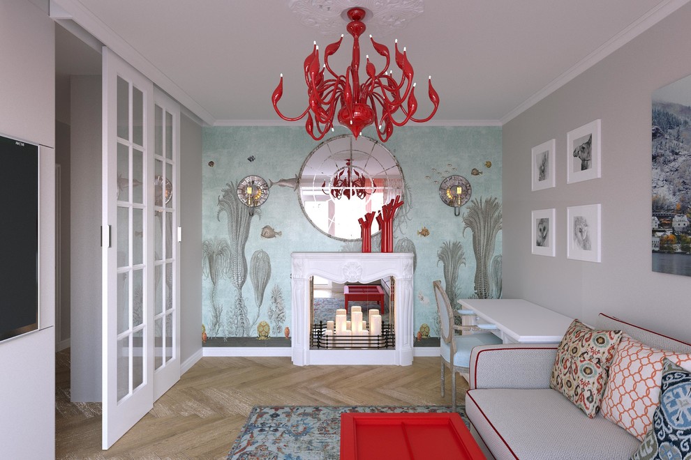 Обложка проекта: Квартира со свежим цветовым решением