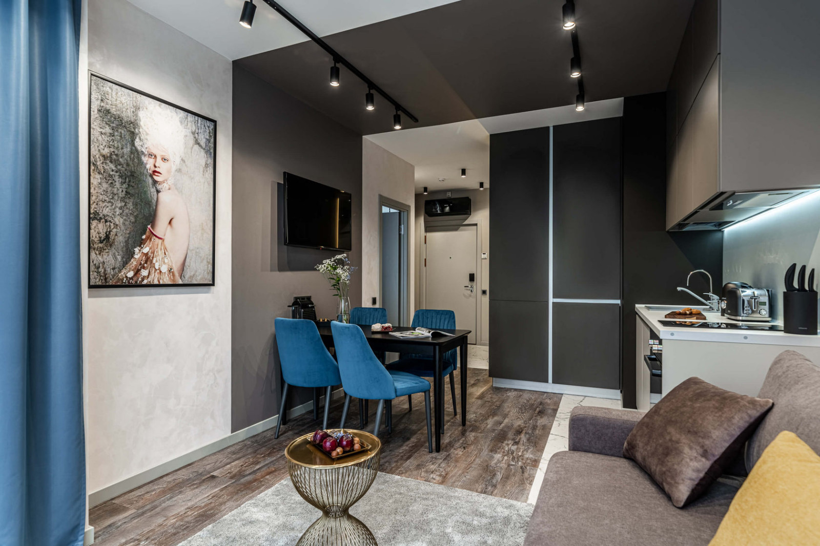 Кухня в апартаменты в центре Санкт-Петербурга