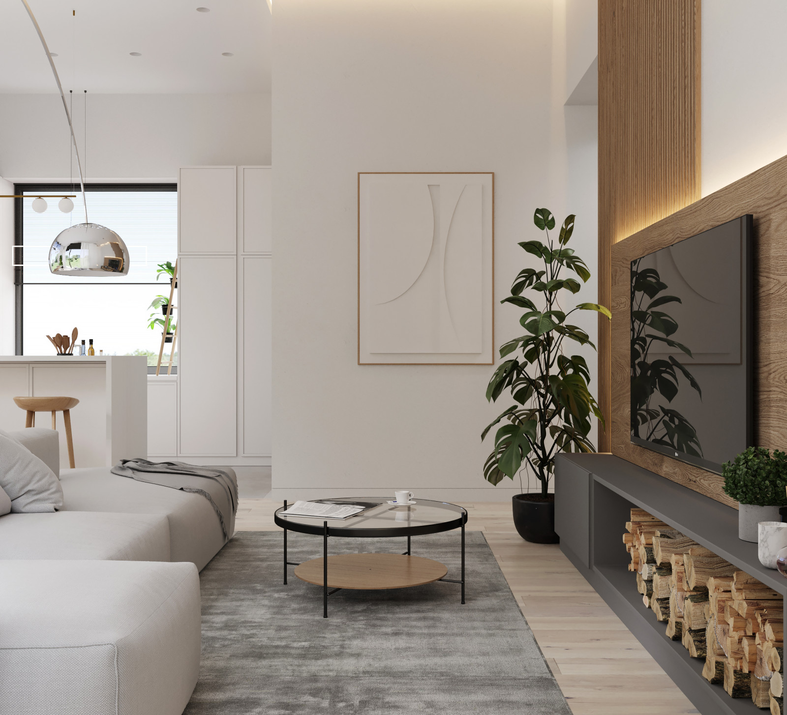 Дом в Репинских усадьбах. Гостиная