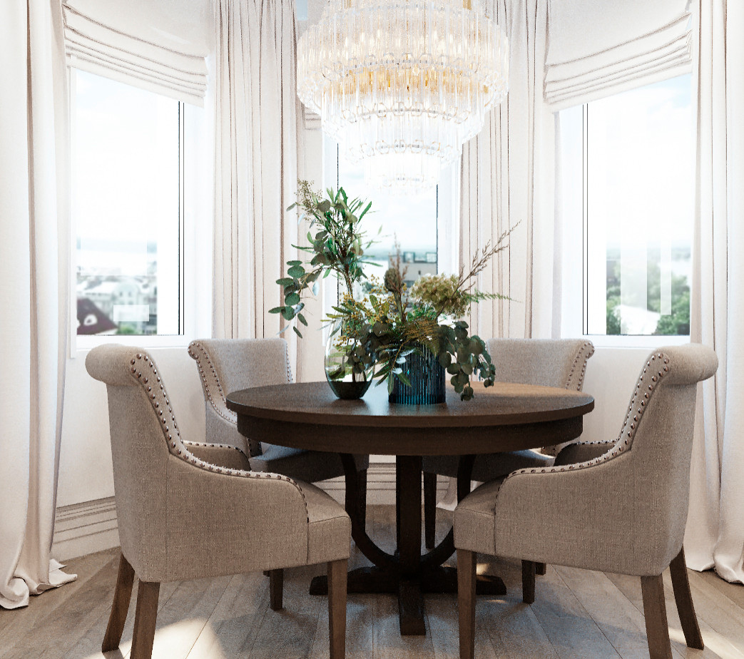 Интерьер кухни-гостиной