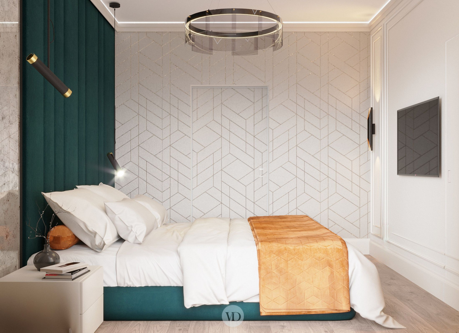 Обложка проекта: Дизайн-проект квартиры в ЖК Hьютон