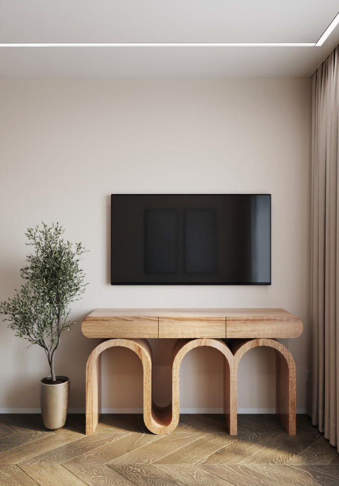 Минимализм в однокомнатной квартире