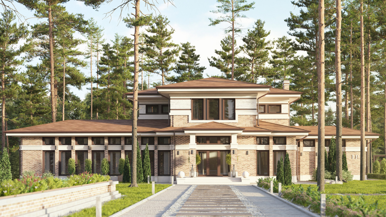 Проект индивидуального жилого дома 004