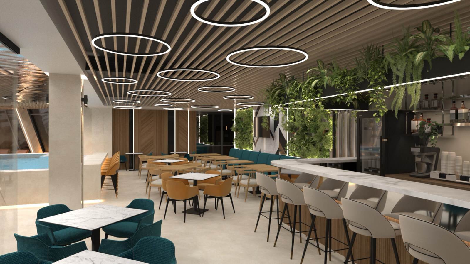 Термы "Лето". Закрытый бассейн.