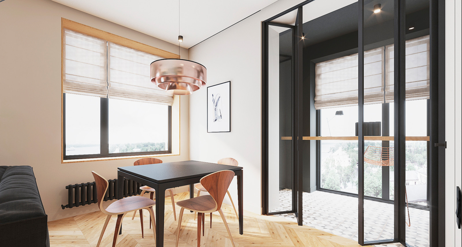 Дизайн интерьера апартаментов