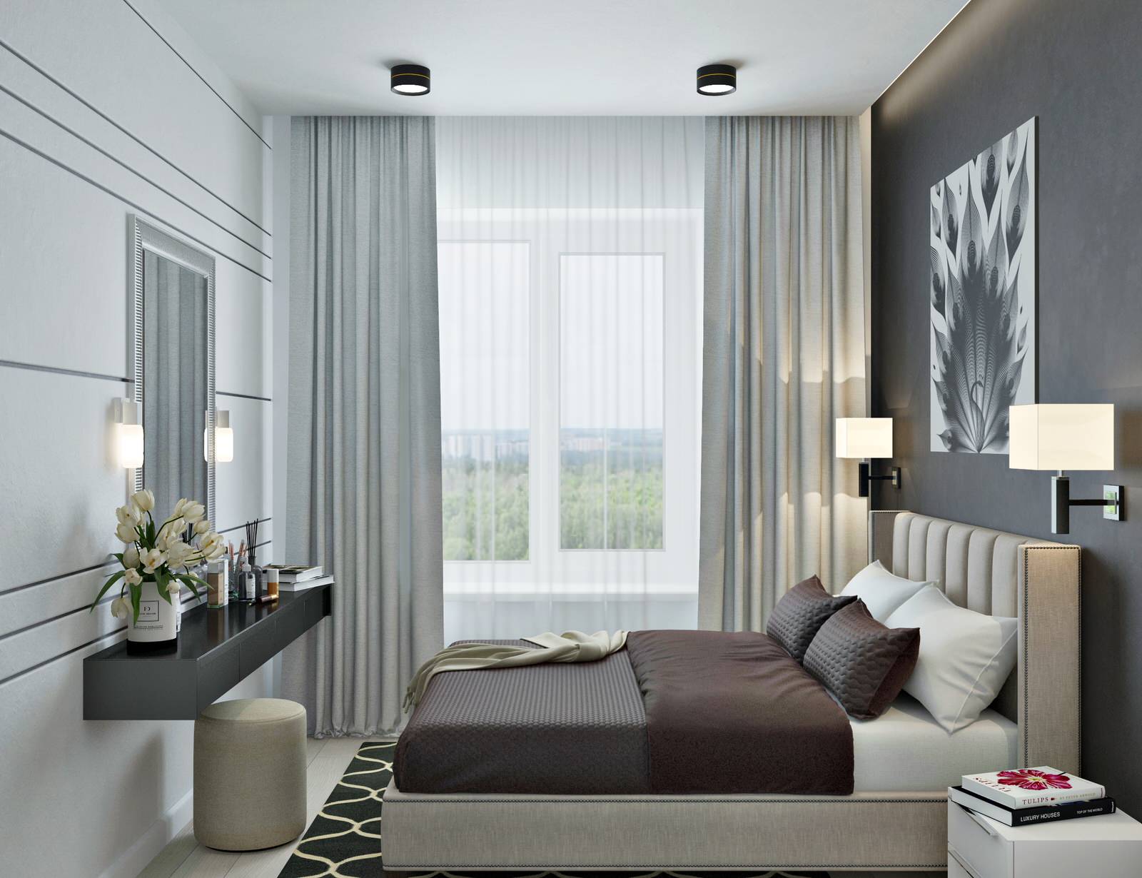 Минималистичная квартира в Подмосковье, г. Видное.