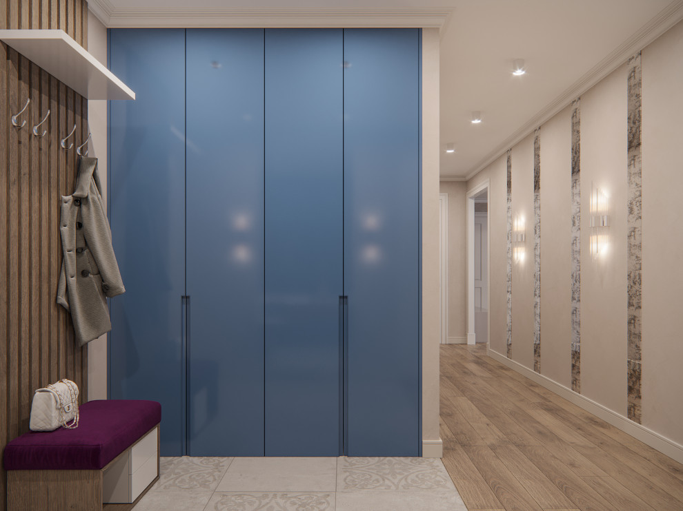 Обложка проекта: Уютная квартира в современном стиле для семьи с детьми