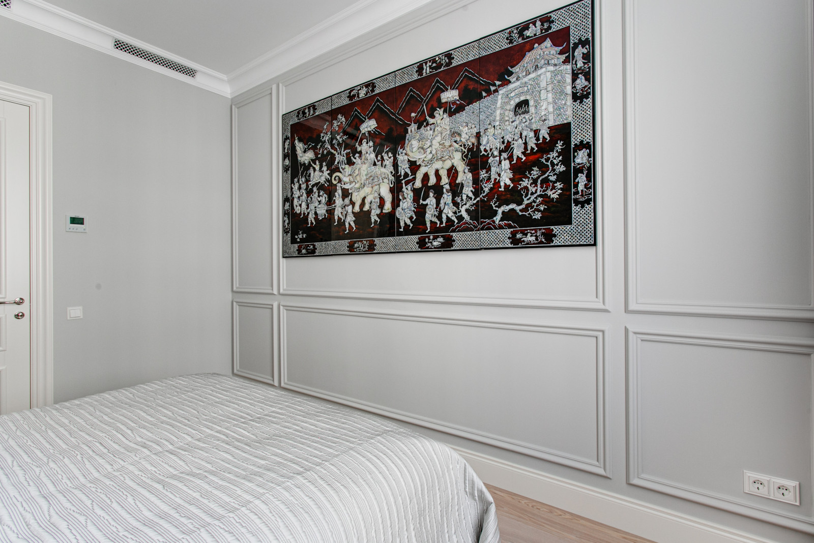 "СОВРЕМЕННАЯ ЕВРОПЕЙСКАЯ КЛАССИКА", ДИЗАЙН-ПРОЕКТ В 3-Х КОМНАТНОЙ КВАРТИРЕ 117 М