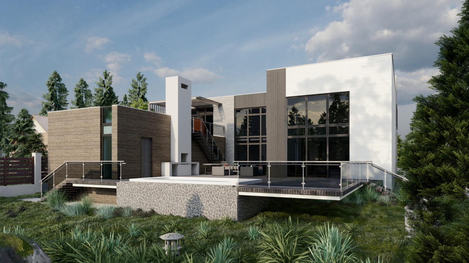 Частный дом "loft house"