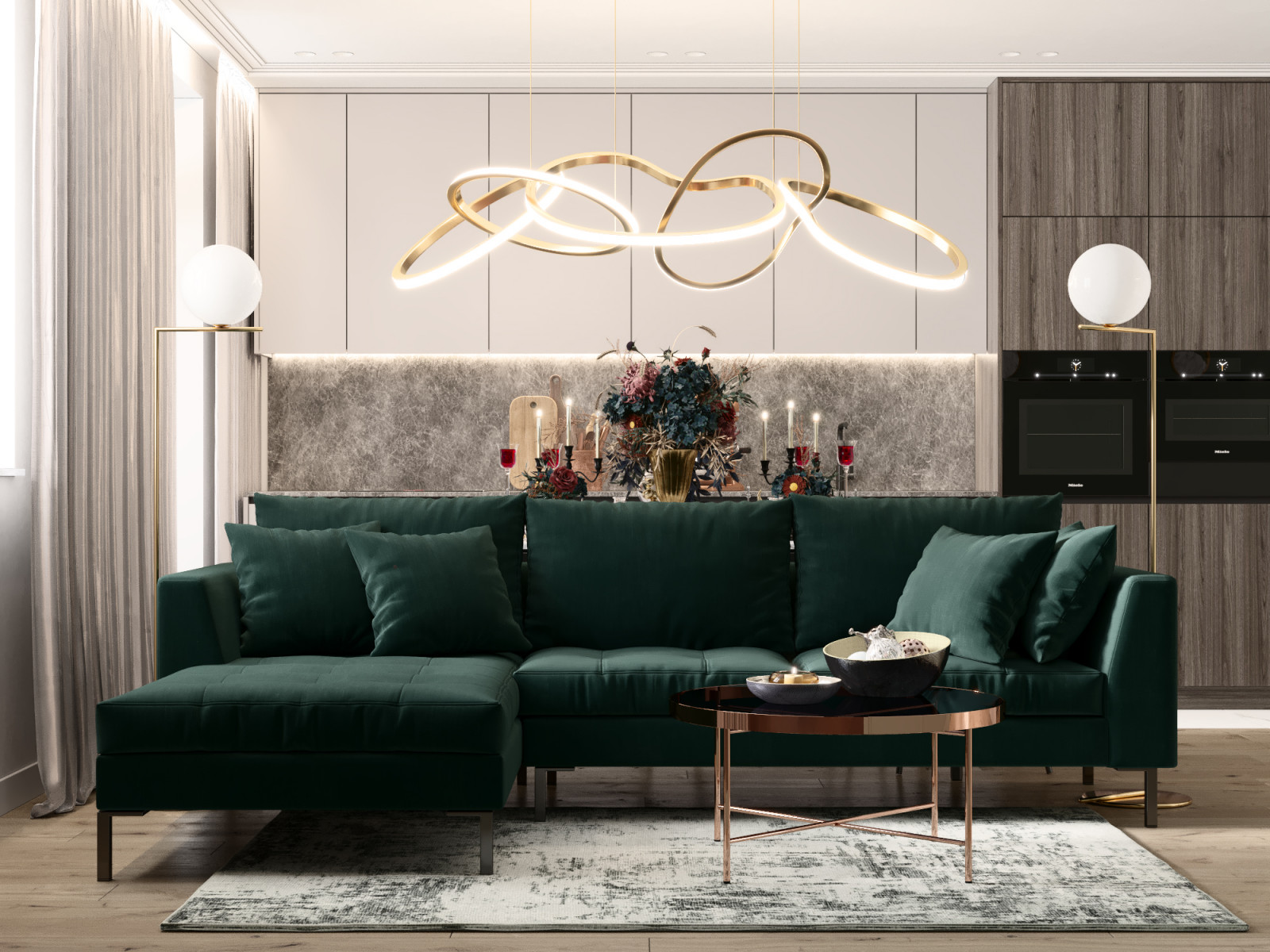 Дизайн в современном стиле