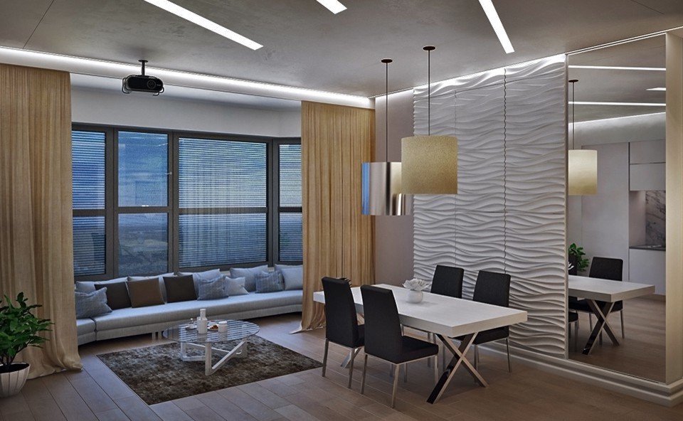 Дизайн интерьера для квартиры 150 кв.м. Al Pash Grand Hotel