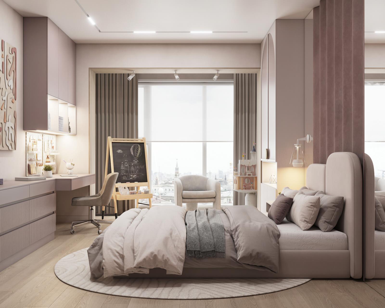 ЖК Sky House, квартира для семьи с двумя детьми