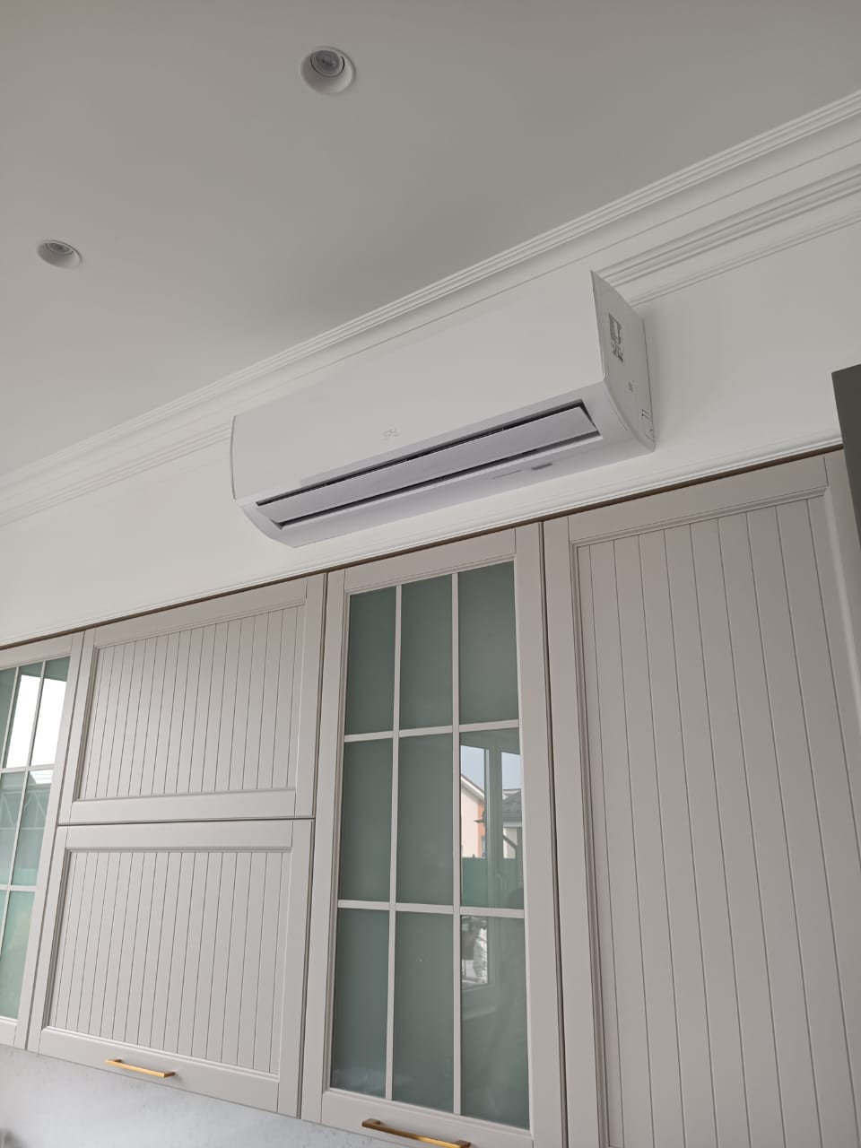 Установка кондиционера в квартирах с ремонтом