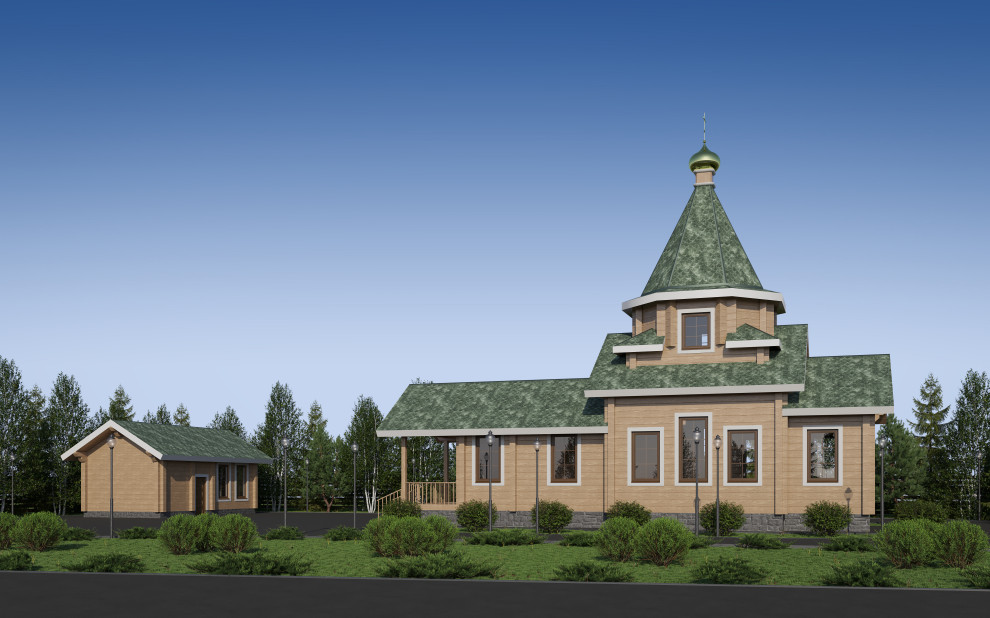 Храмовый комплекс в честь св. пр. Иоанна Кронштадского в посёлке Лимбяяха