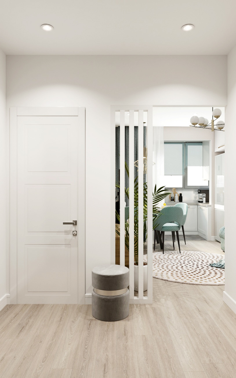 Квартира 54 м2 для молодой семьи в ЖК "Краски лета"