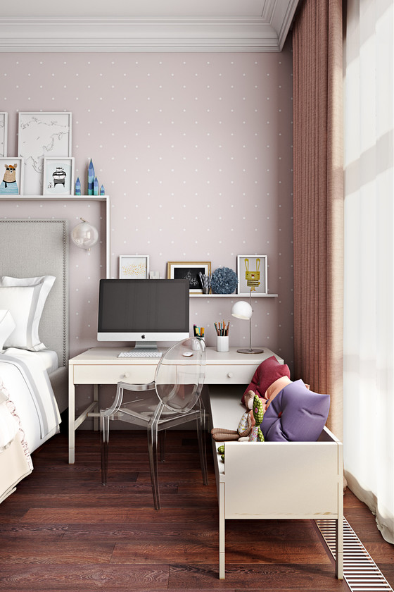 Классическая детская комната