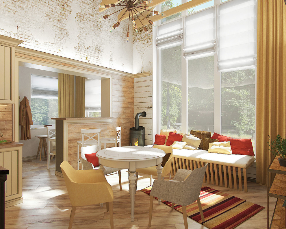 Дизайн-проект дома 100 м.кв. в КП Усадьба Север, пригород Екатеринбурга