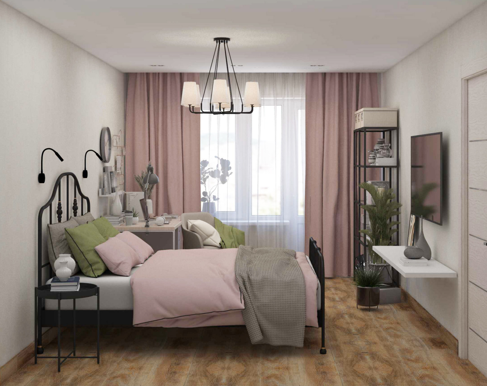 Дизайн квартиры-евродвушка