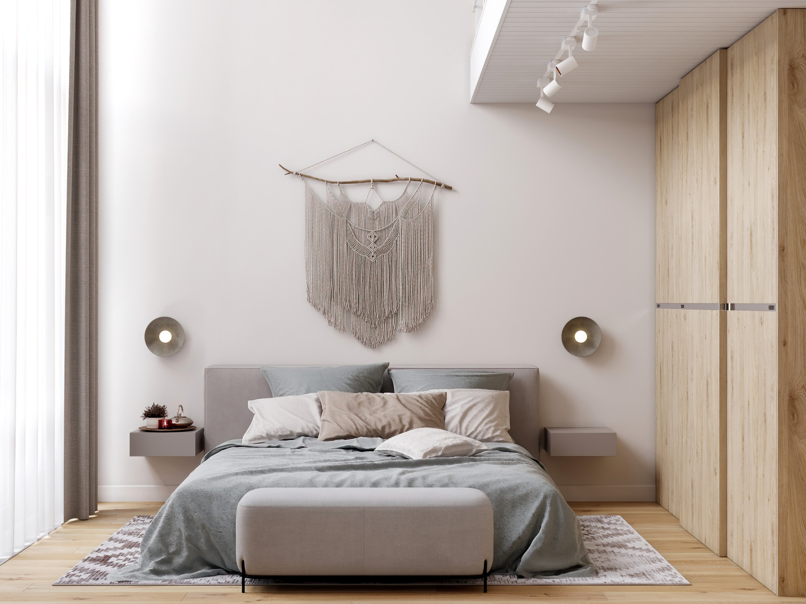 Двухуровневая квартира в стиле "ваби-саби". ЖК Событие