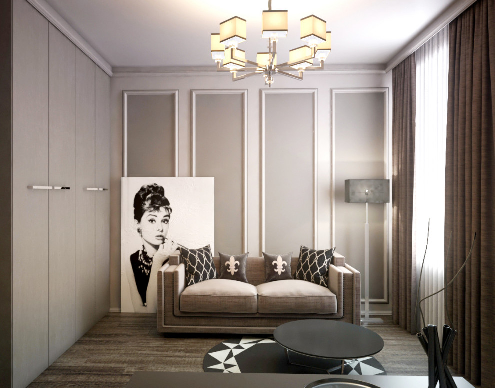 Квартира в сдержанной палитре