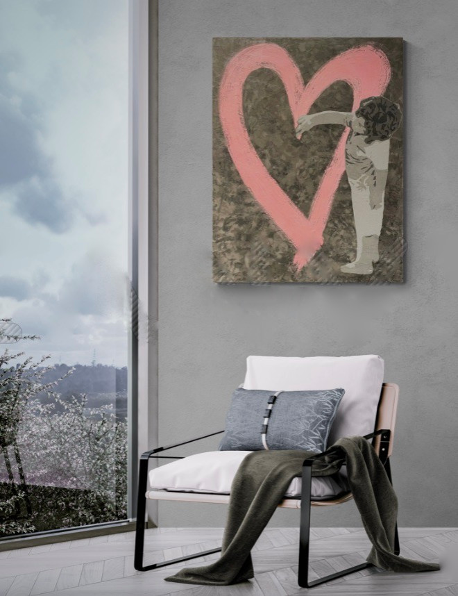 Современные картины для интерьера  в стиле Поп арт/ Граффити/ Стрит арт Акрилом