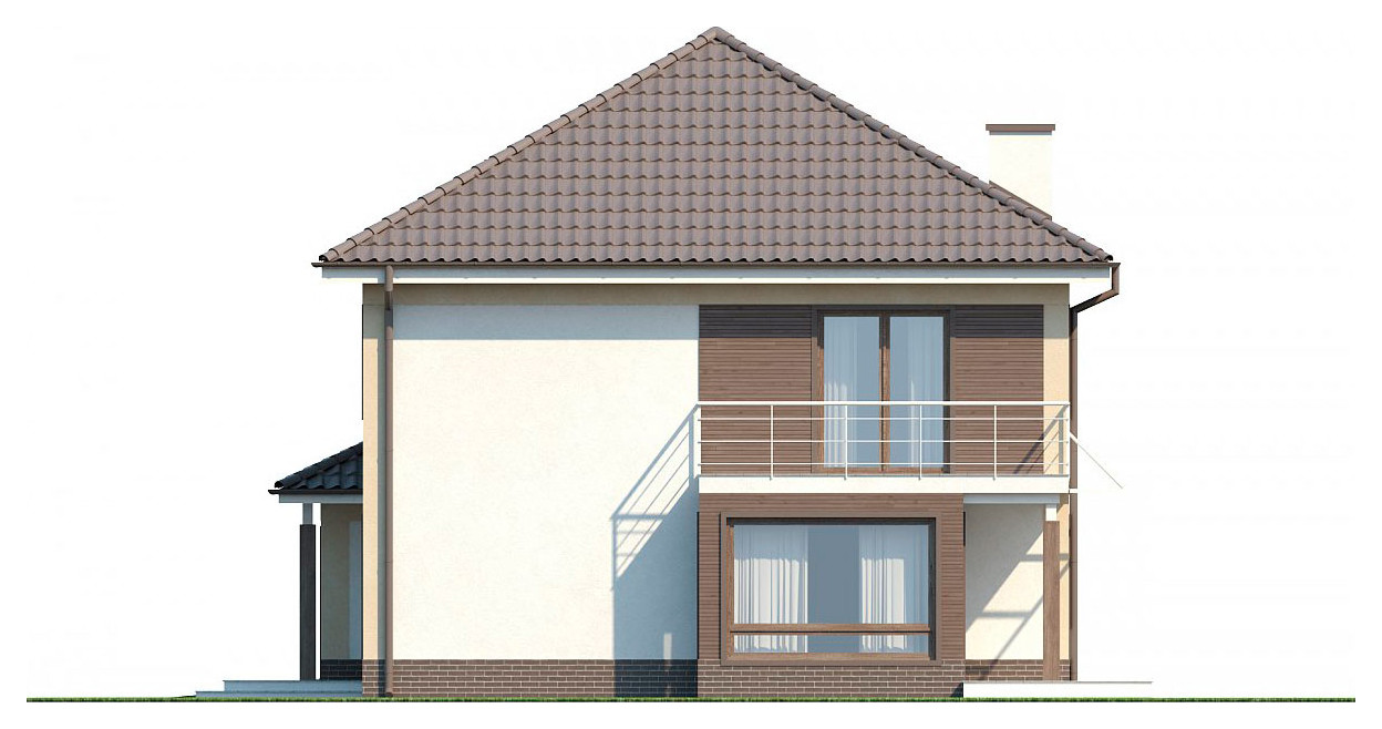 Монолитный дом, 206 кв.м.