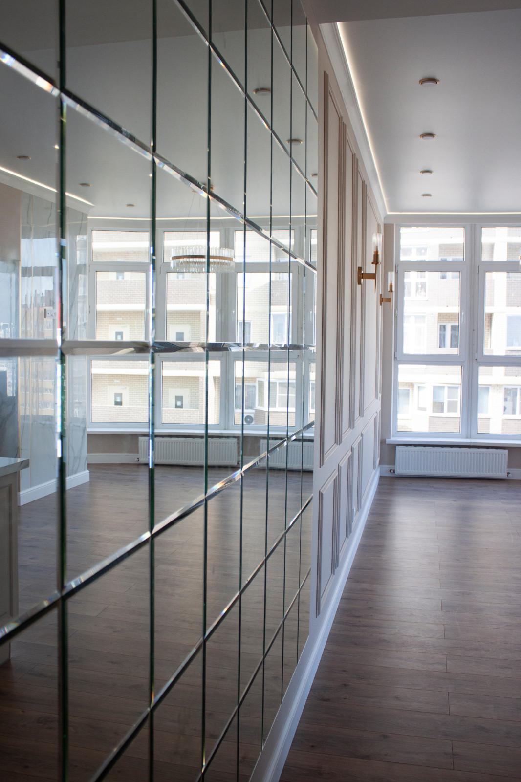 Двухкомнатная квартира в неоклассическом стиле