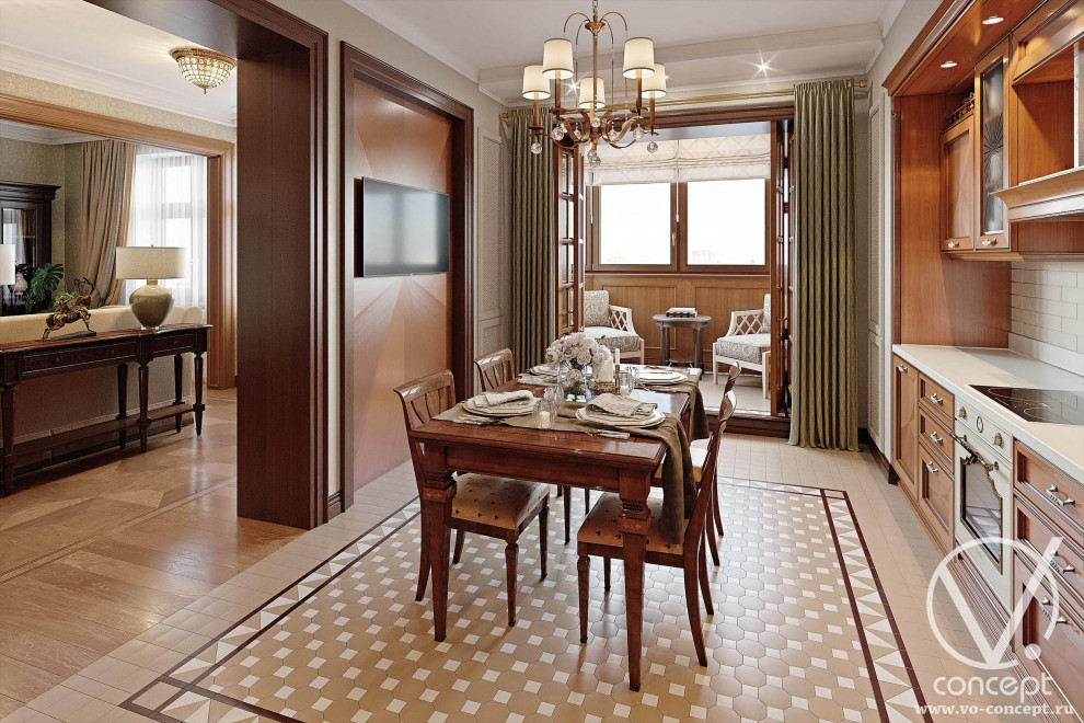 ЖК Донской олимп. Трехкомнатная квартира. 129 м.кв.