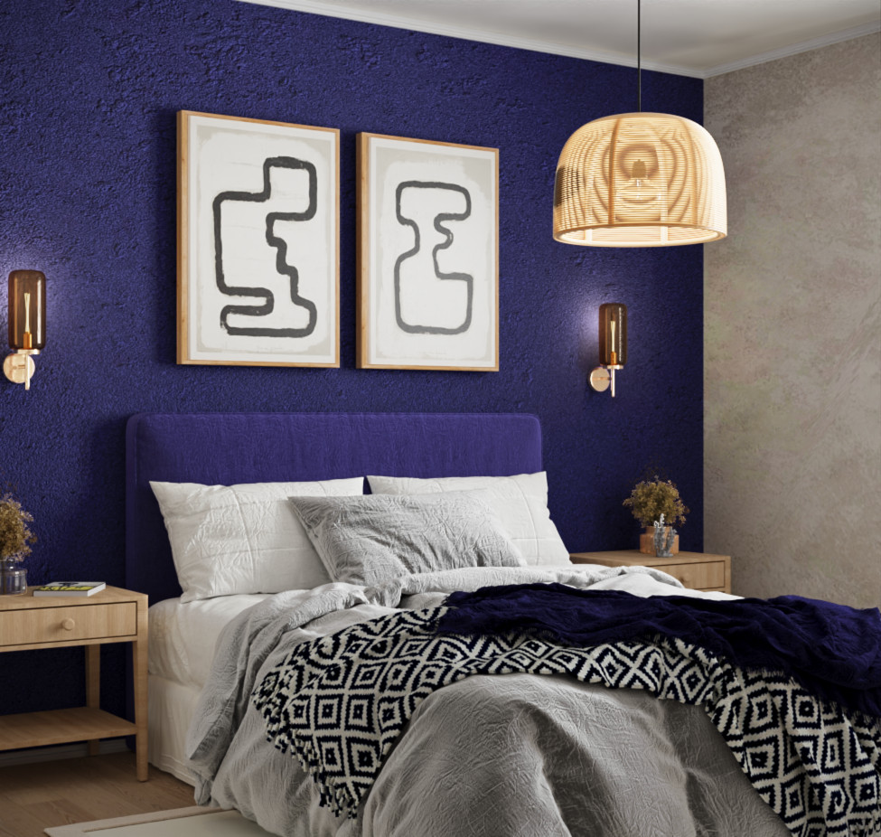 Проект спальни для семейной пары