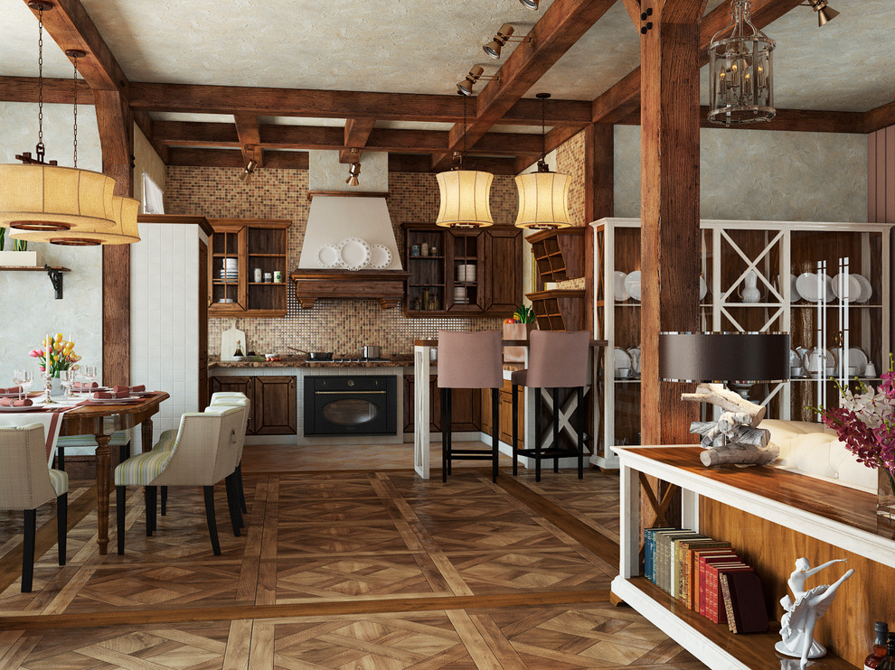 Дачный дом в стиле Шале́ (фр. chalet),