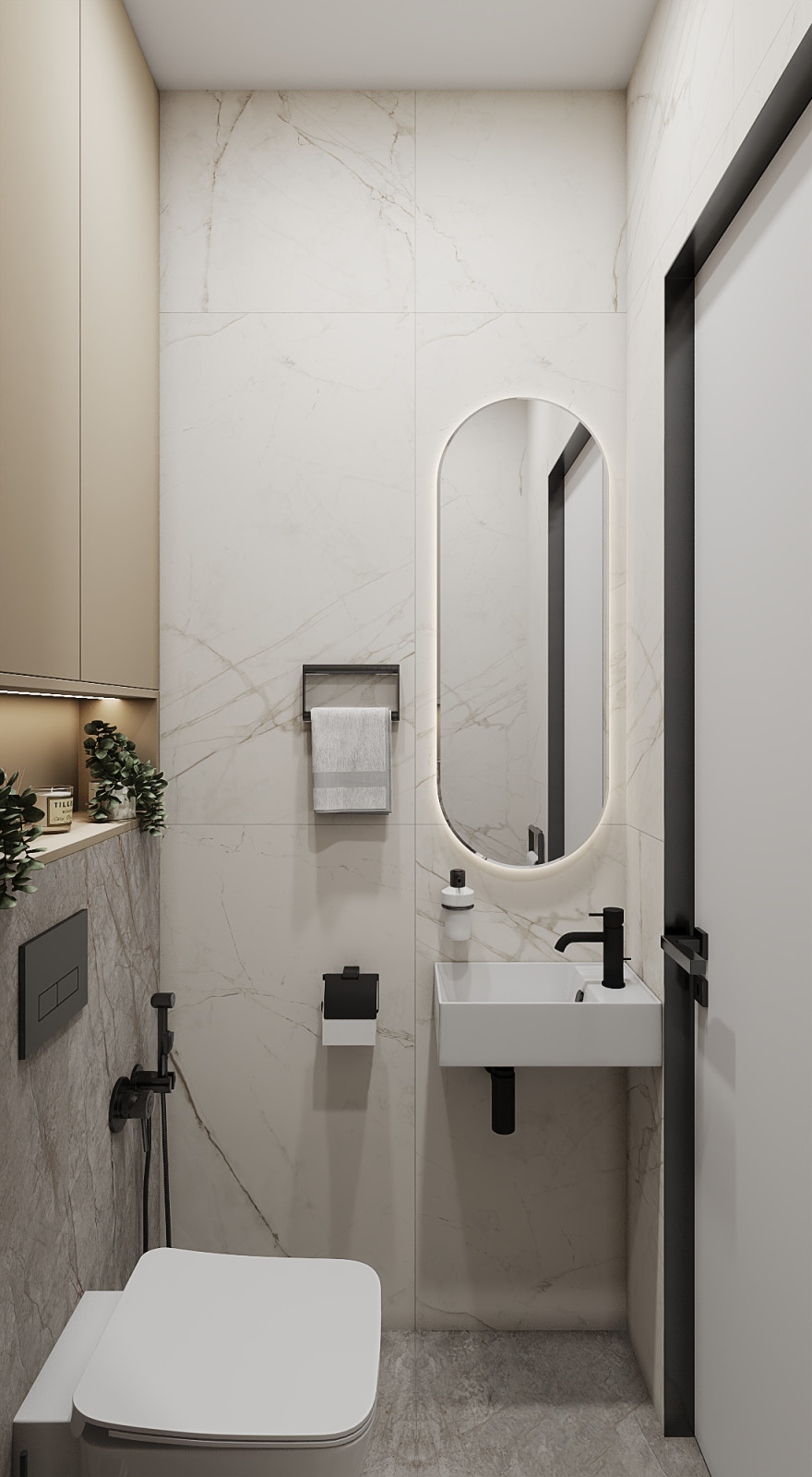 Дизайн проект Московской квартиры для семьи с сыном