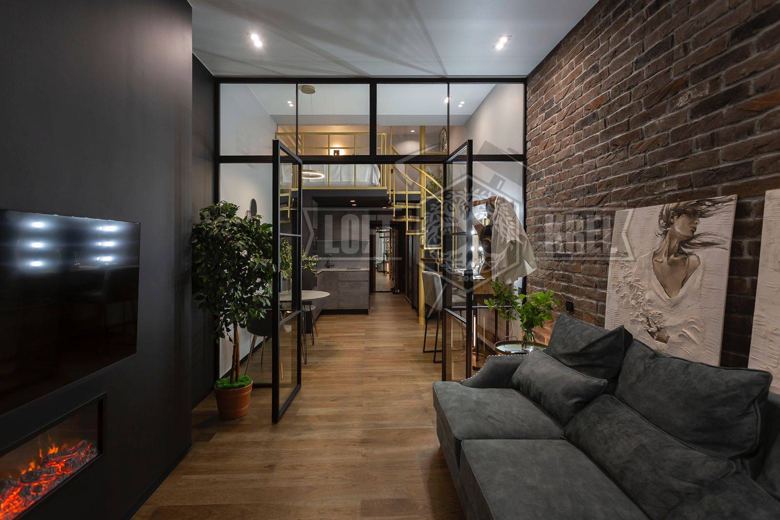 Обложка проекта: Перегородка межкомнатная