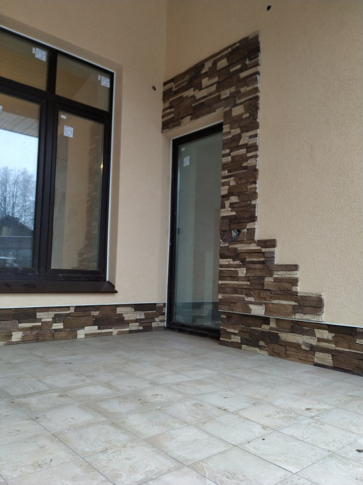 Утепление газобетонного дома пенопластом ППС16Ф 150мм по системе Ceresit