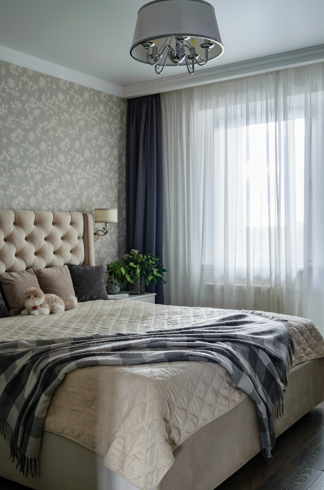 Светлая неоклассика в 3-х комнатной квартире для большой семьи с тремя детьми