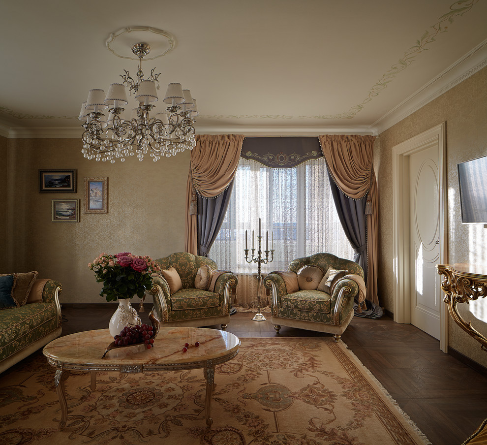 Квартира-шкатулка | The apartment is in the neoclassical style