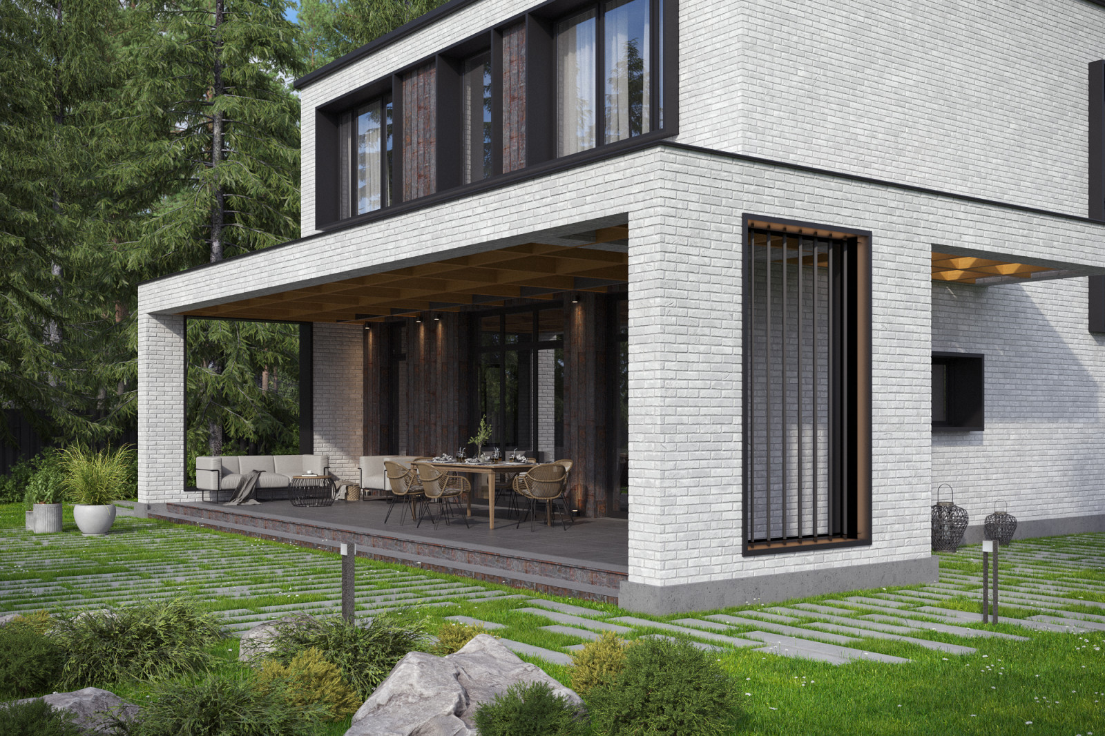 Частный дом в Звенигороде