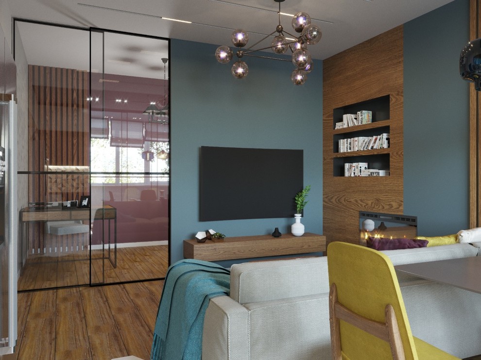 Дизайн интерьера гостиной для квартиры по ул.Садовая