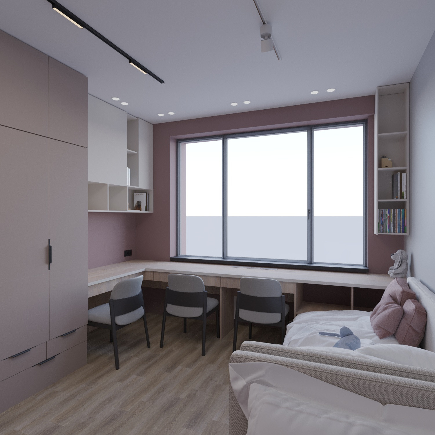 Новосибирск. ЖК Тихомиров. Эскизы + фото с реализации проекта.