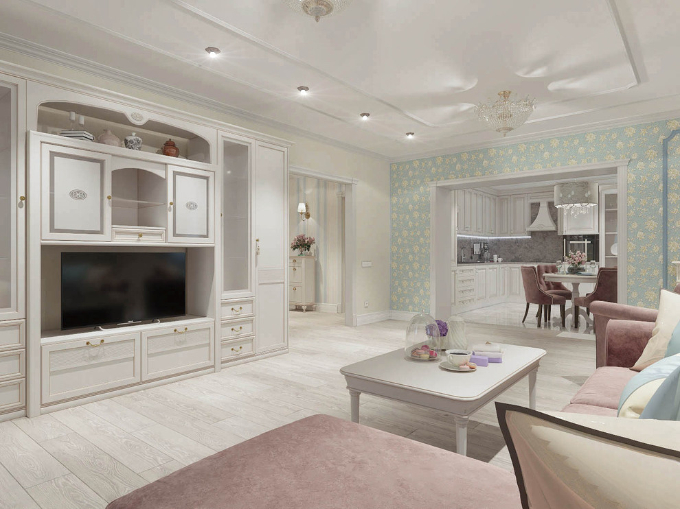 Квартира в легкой классике