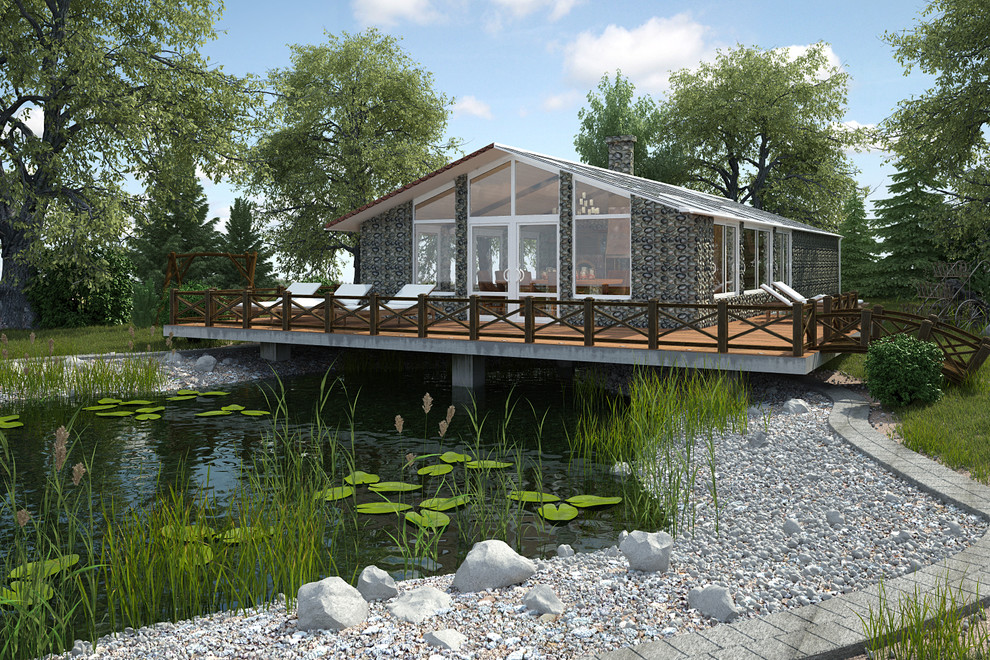 Беседка в поселке Ропша