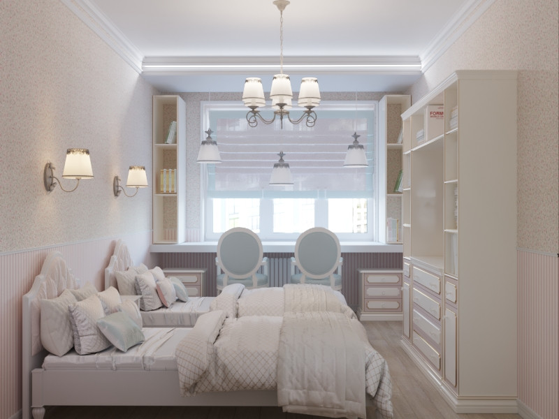 Проект квартиры  в Выхино в  стиле неоклассика