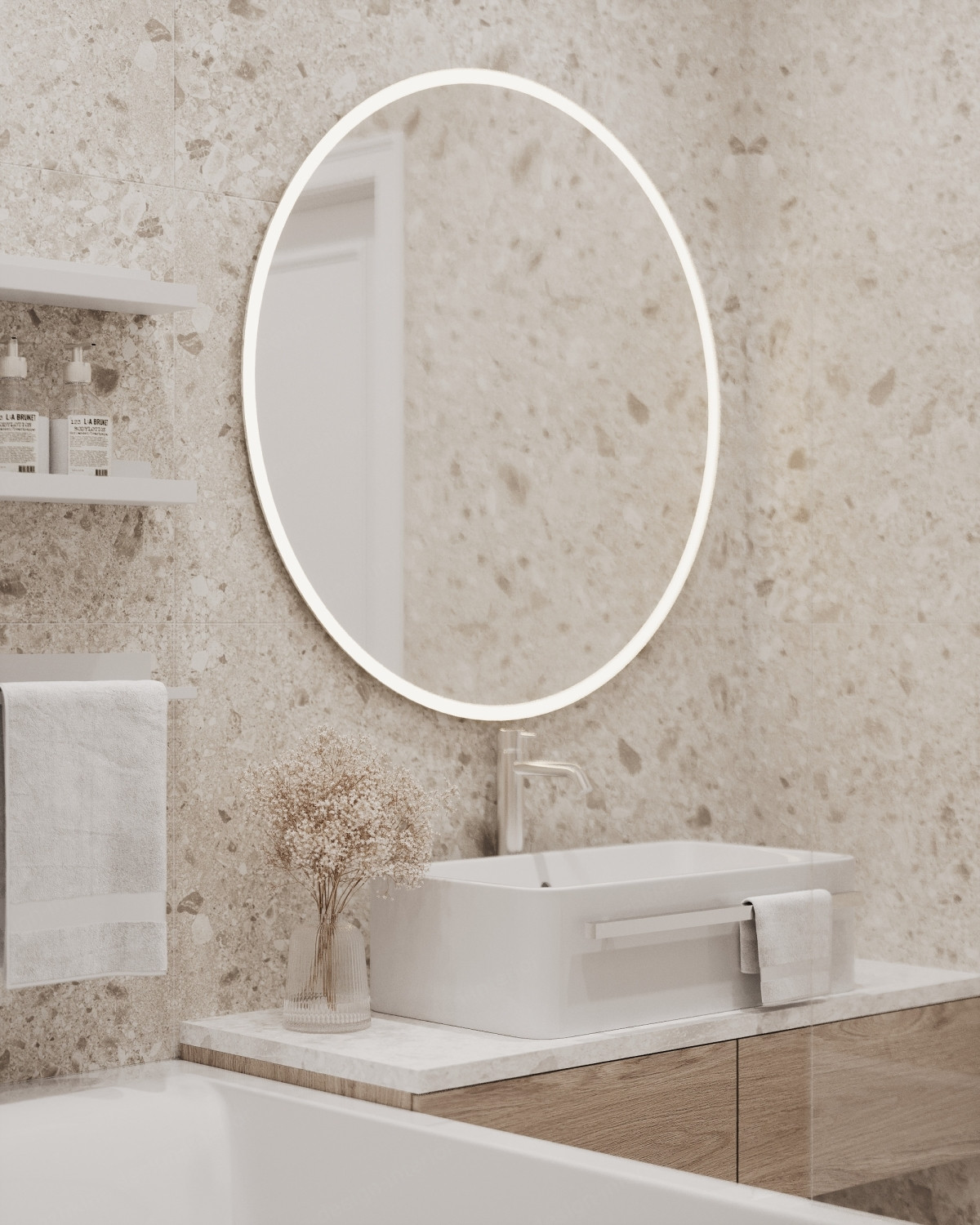 Дизайн проект 3 комнатной квартиры — ЖК Скандинавия