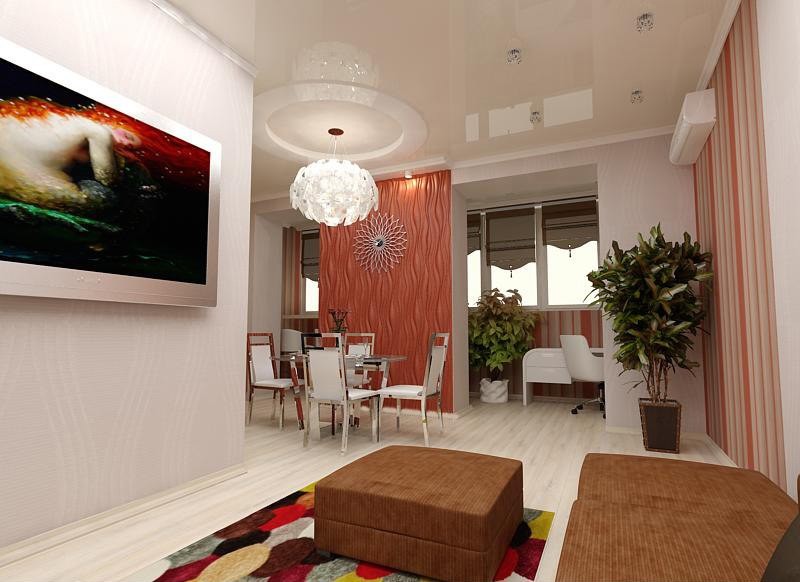 Интерьер 2к.кв. в доме от Новострой 21 век(п. Юбилейный)