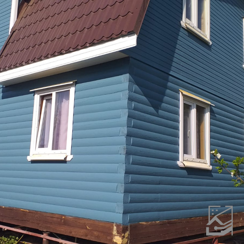 Обложка проекта: Покраска деревянного дома