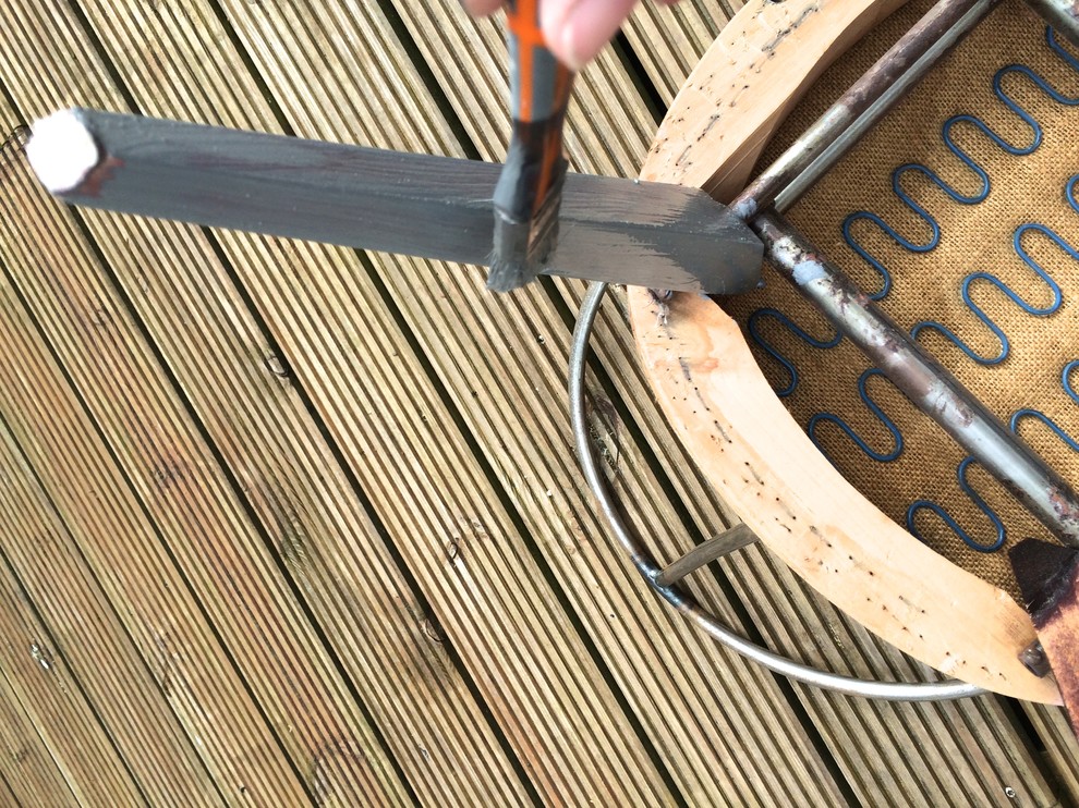 DIY : Как обновить старое кресло своими руками