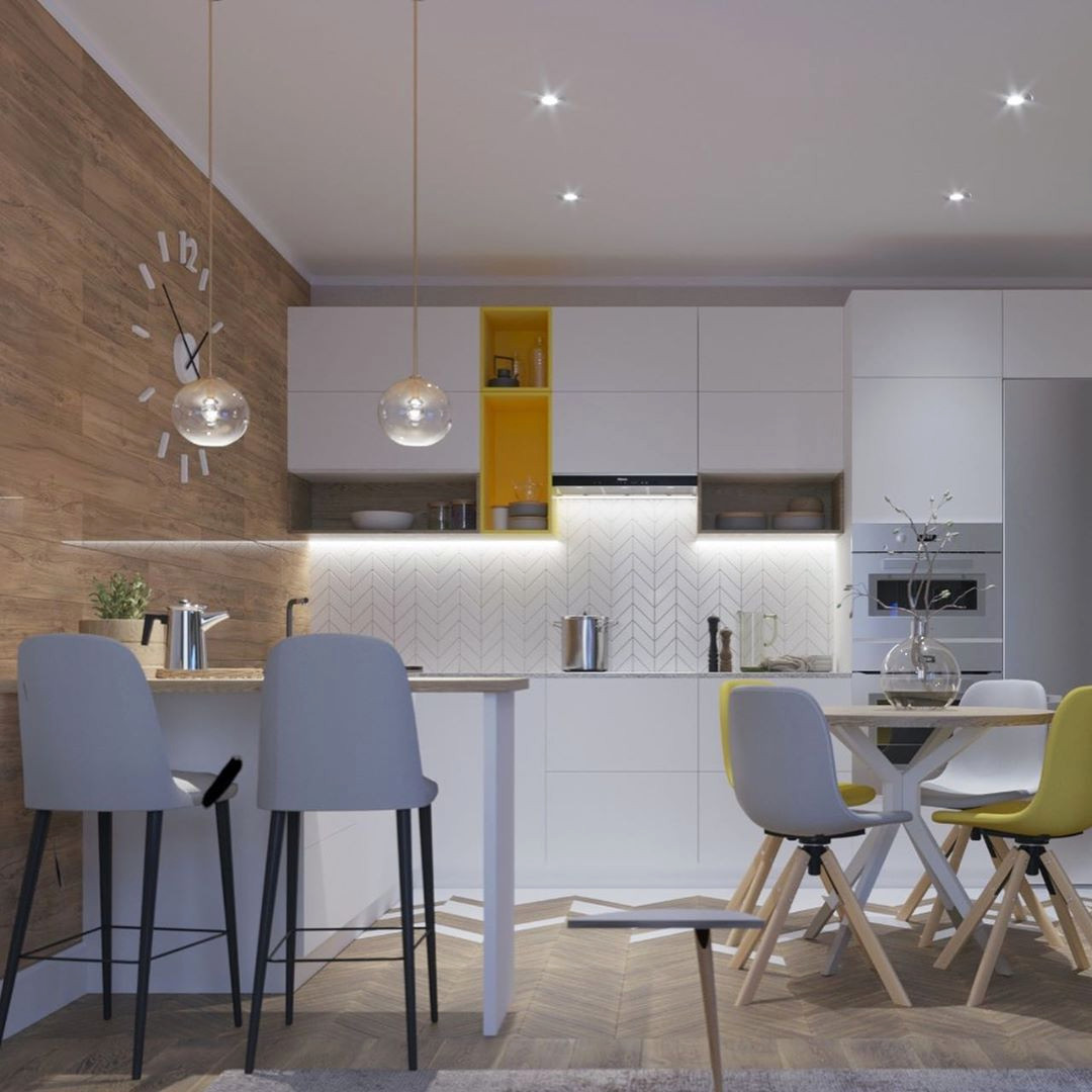 Стильная гостиная, Москва