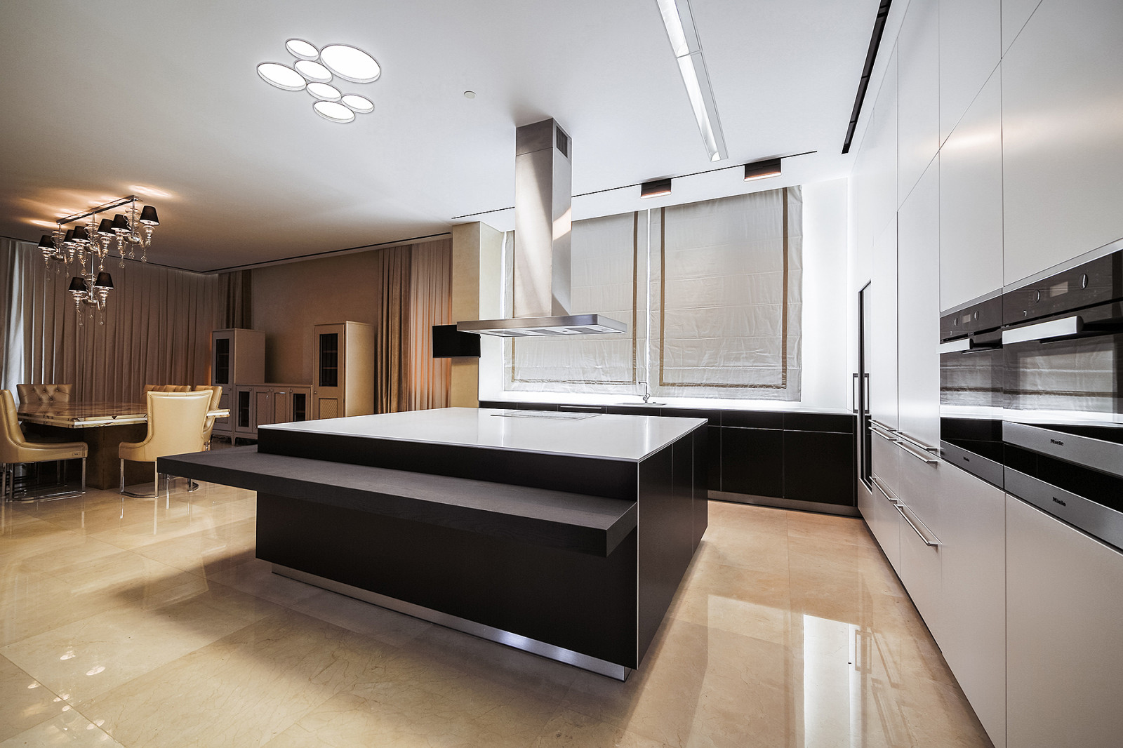 The interior of the Olympic Plaza. Cyprus.Limassol.